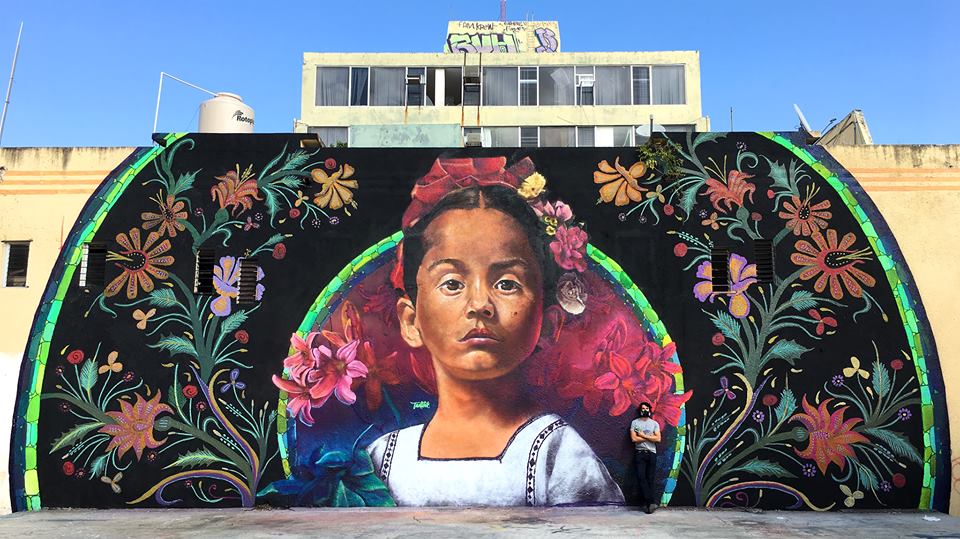 amsterdamstreetart 2018, Mural Mexico Alex Tadlock